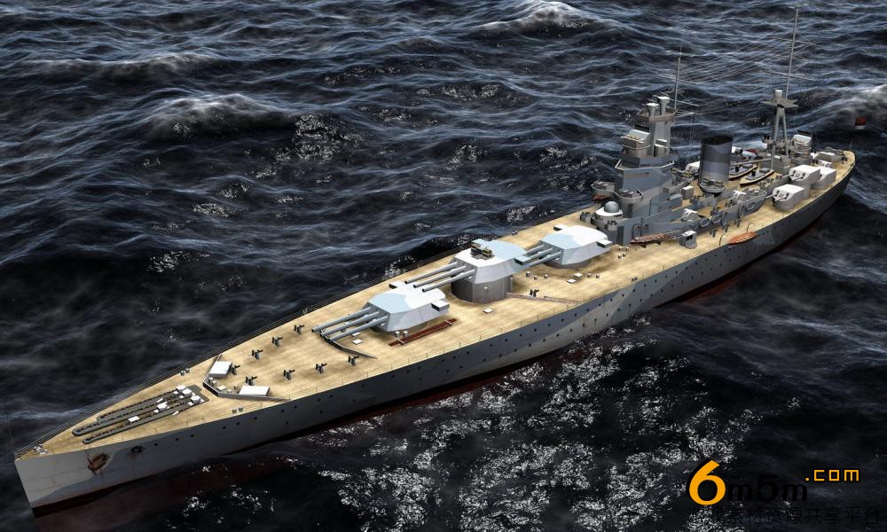 花山纳尔逊军舰模型